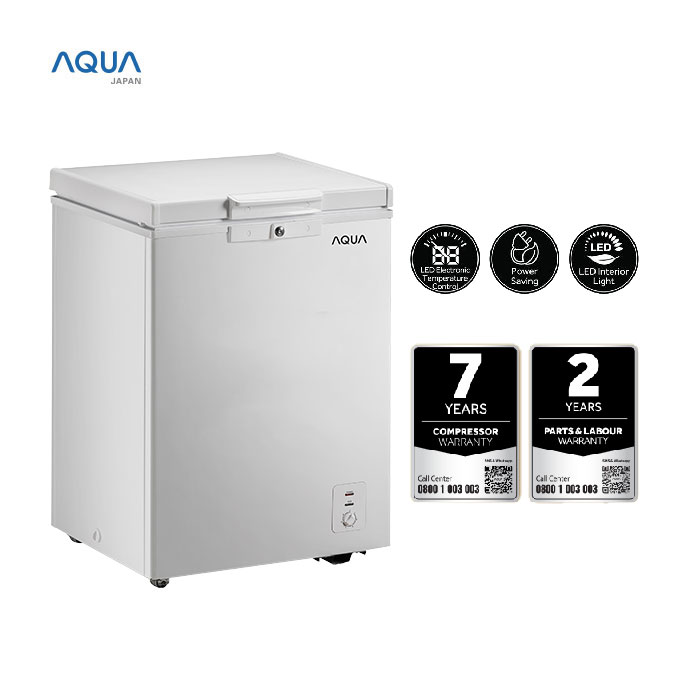 Aqua Kulkas Chest Freezer Cold Chain GC Series 104 L - AQF-100GC
